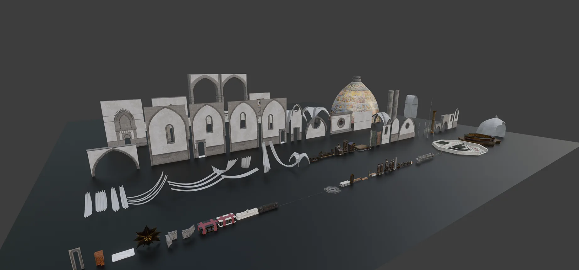 Florence Cathedral 3D Environment | Interior