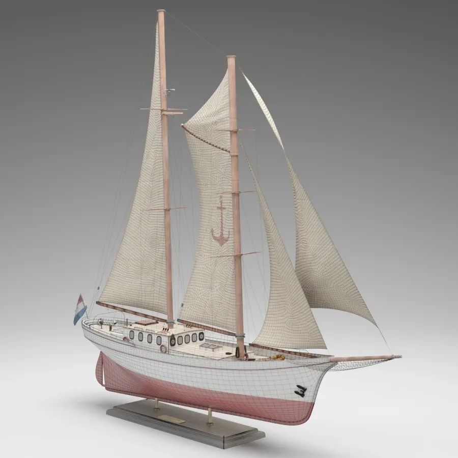 Silver Spray Schooner Boat