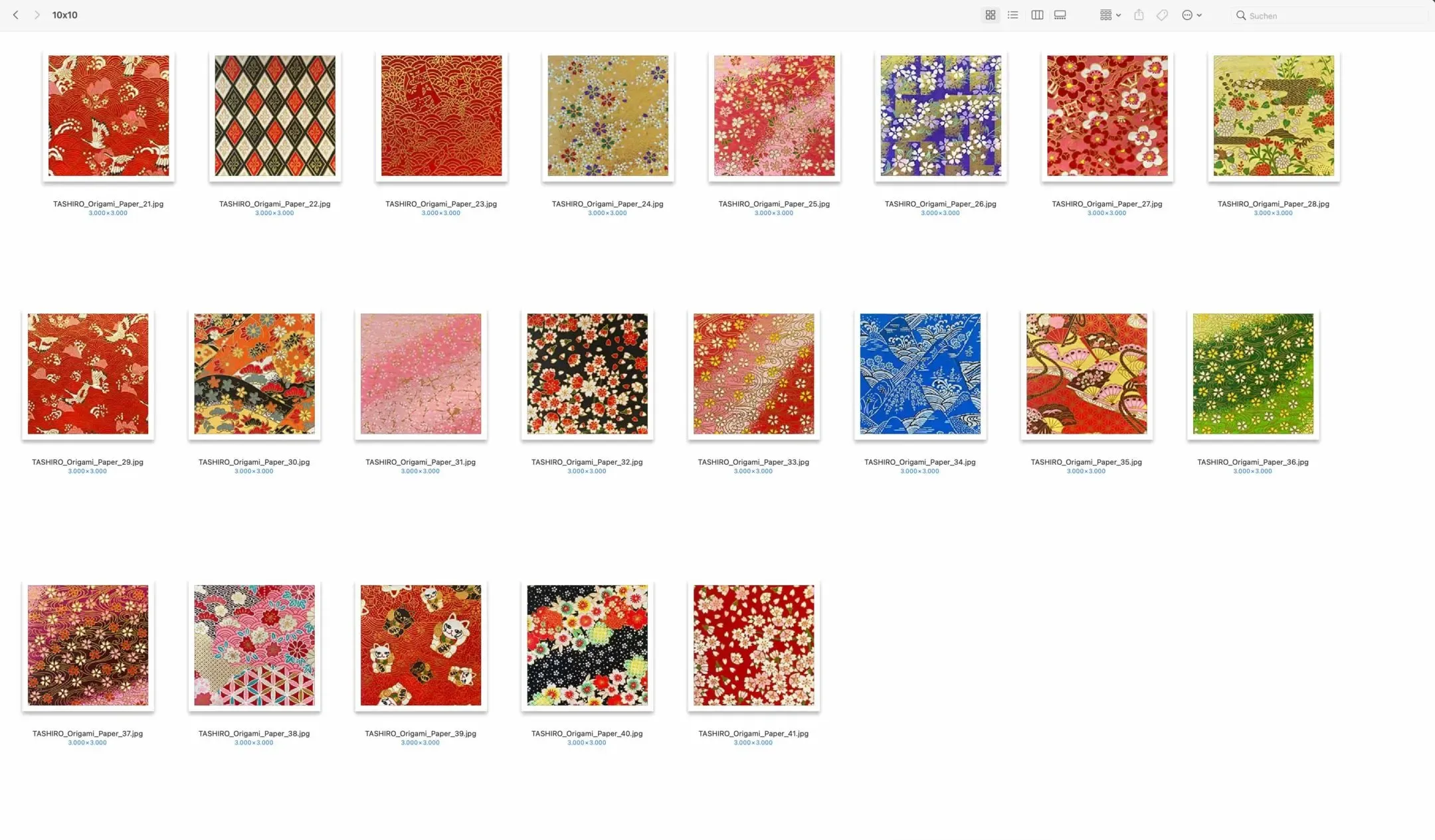 62 ORIGAMI PAPER TEXTURES