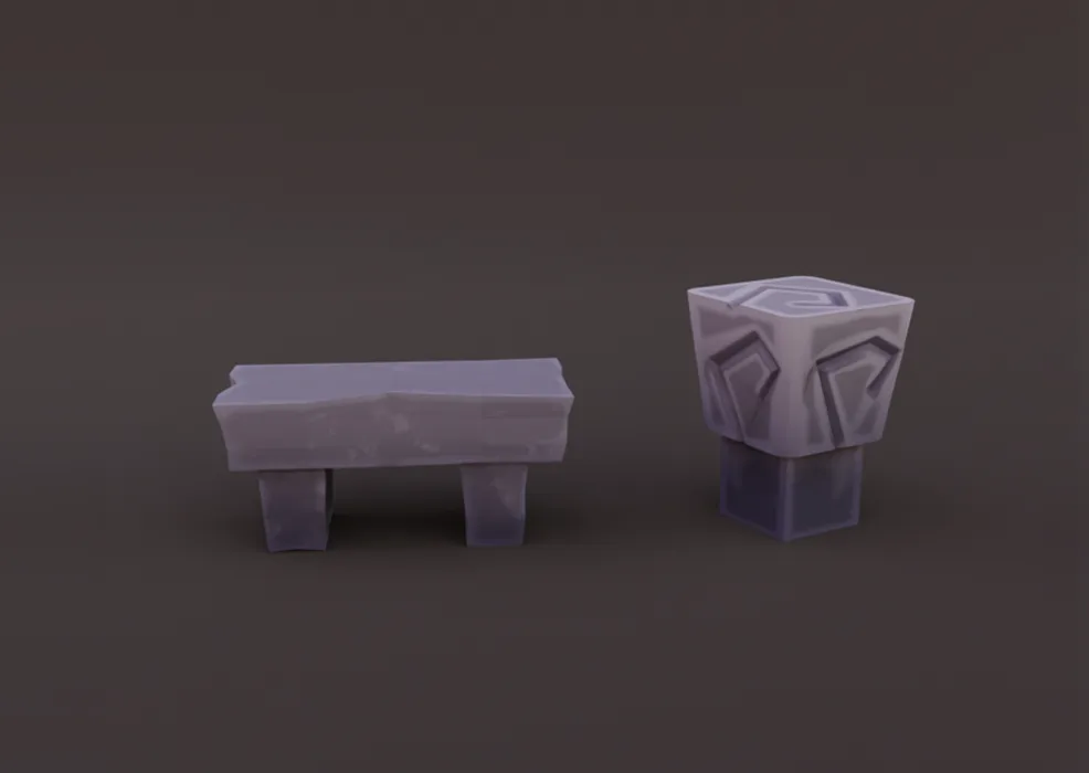 STYLIZED ENVIRONMENT KITBASH VOL1