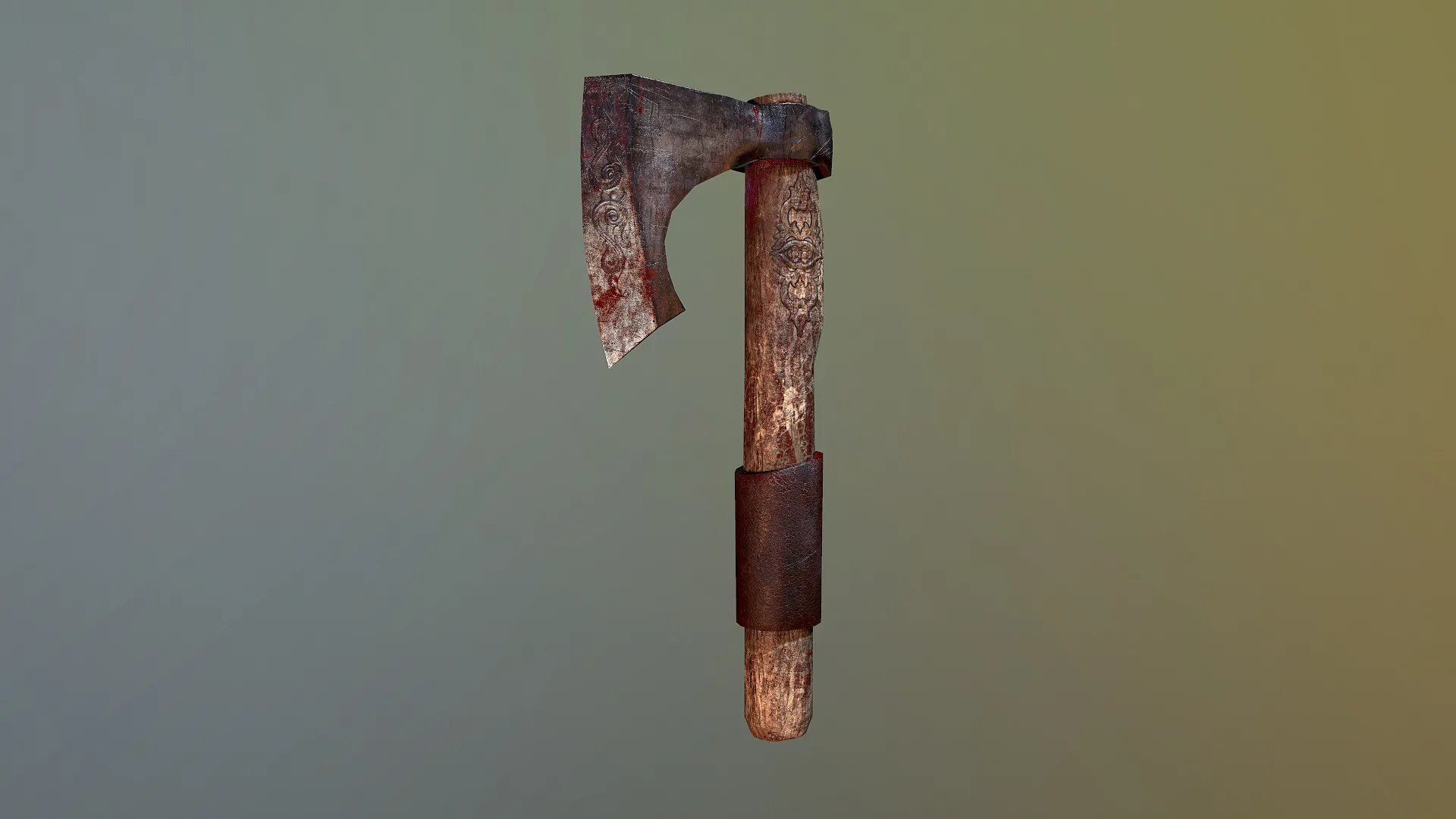 Axe Low Poly Game Ready