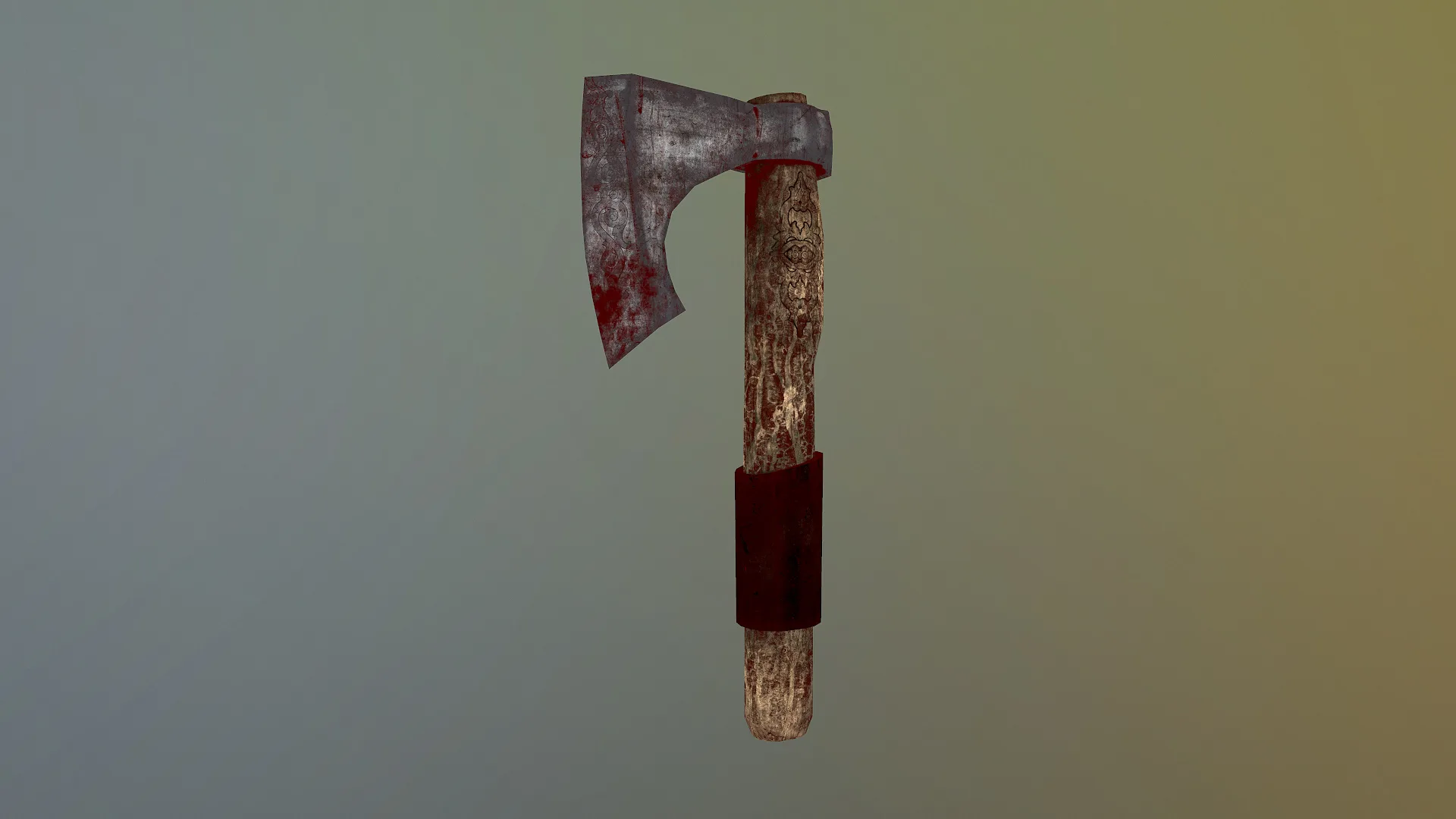 Axe Low Poly Game Ready