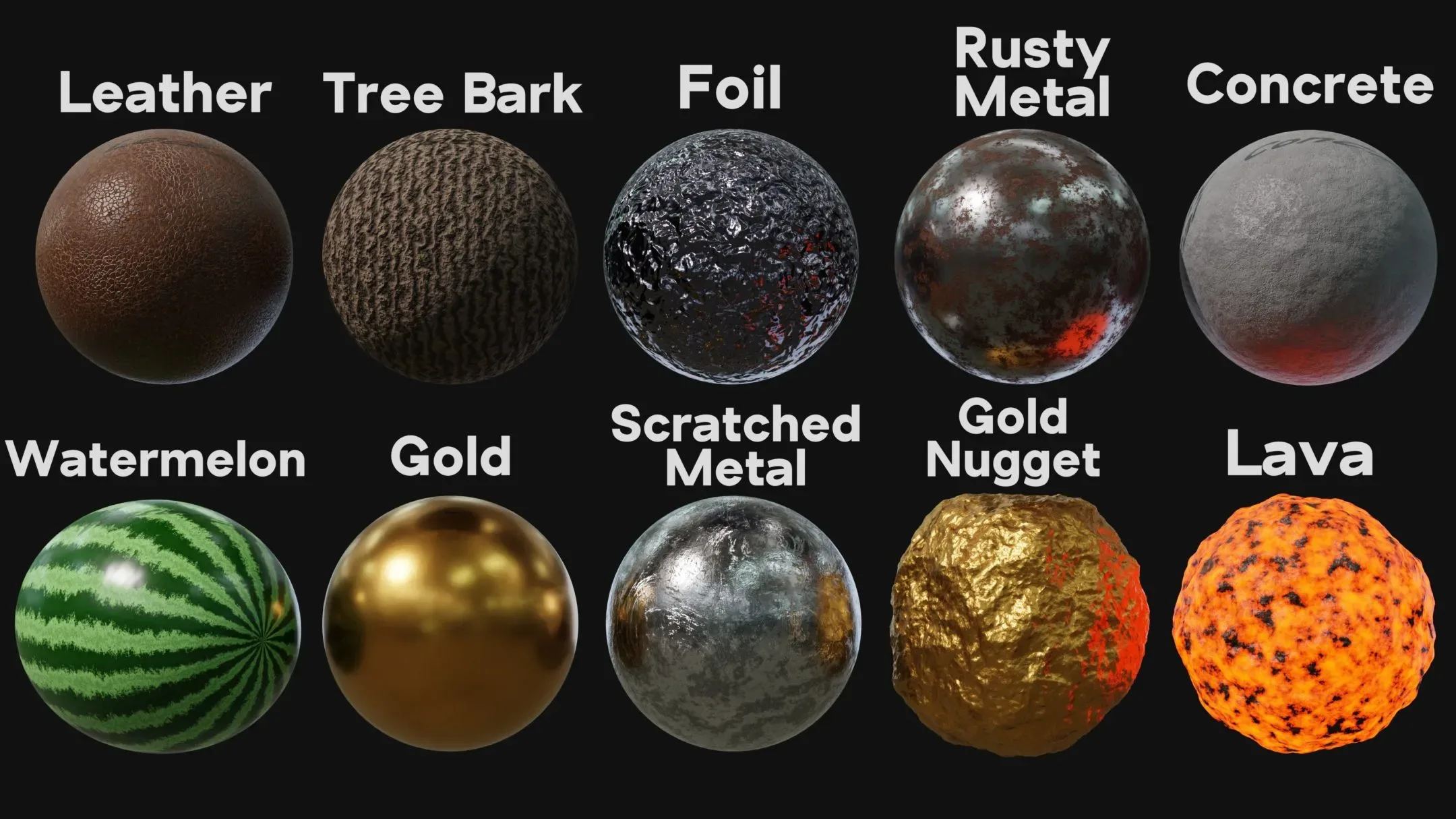 Blender Procedural Material Pack #2