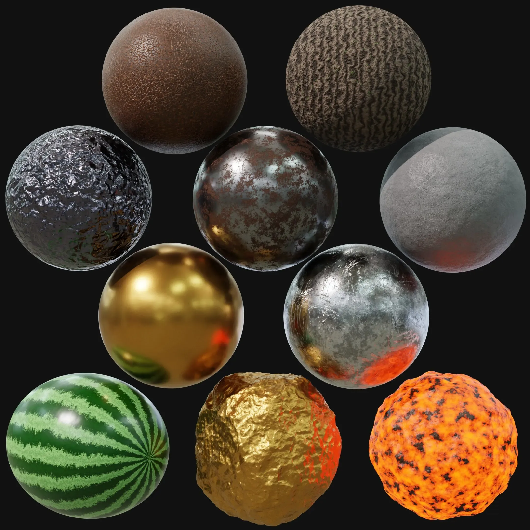 Blender Procedural Material Pack #2