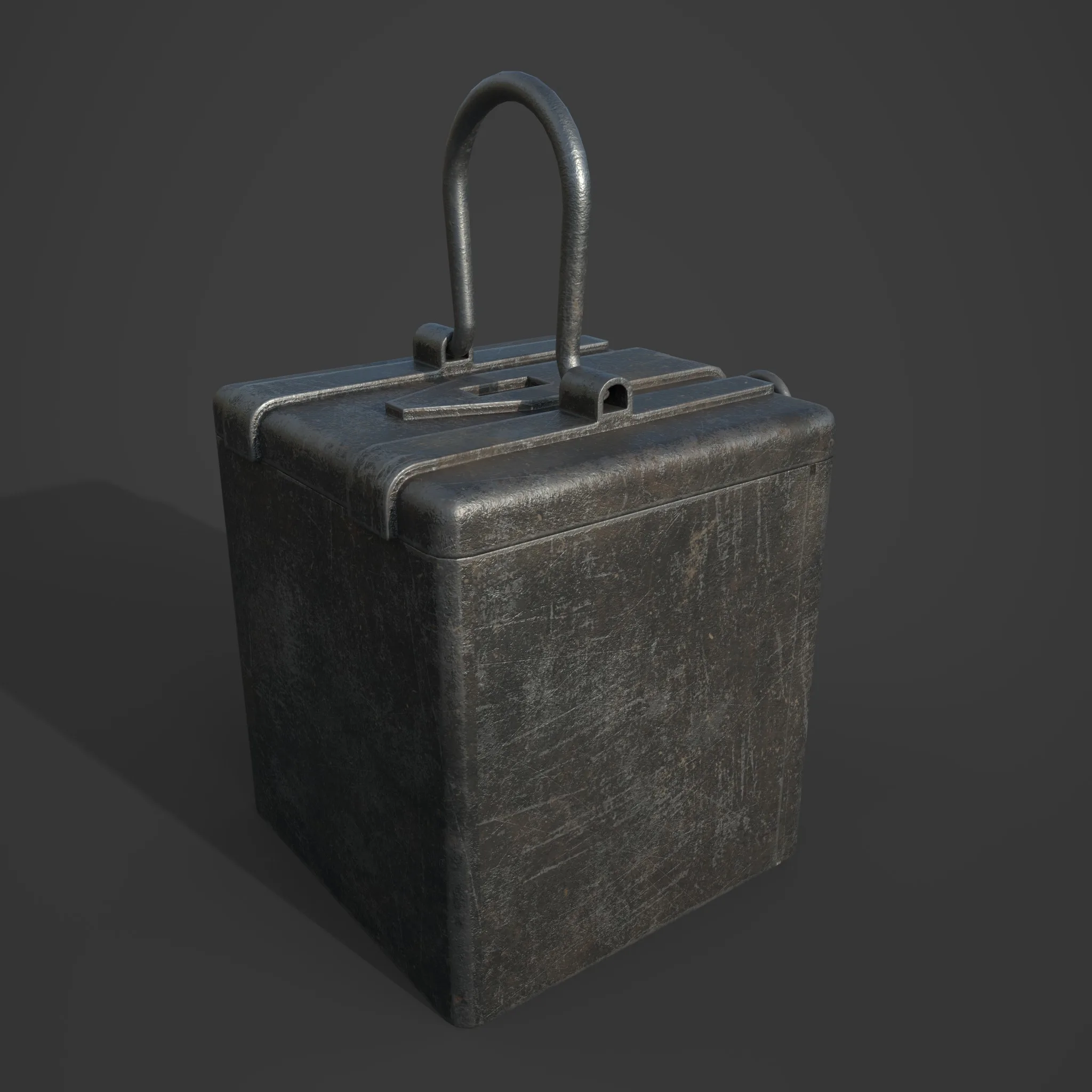 Metal Alms Box