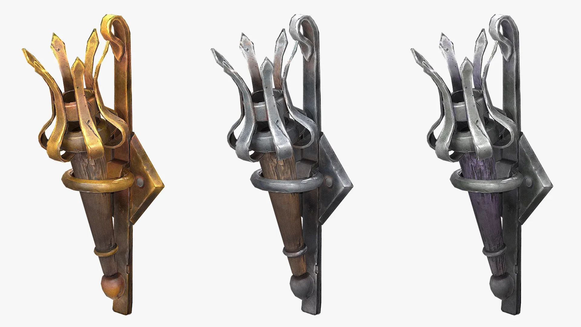 Stylized Castle Torch