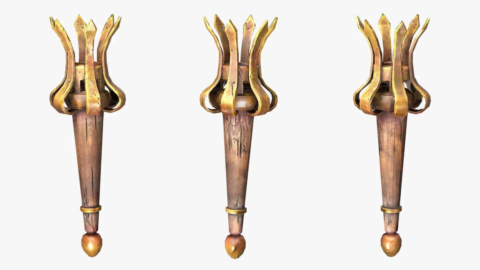 Stylized Castle Torch