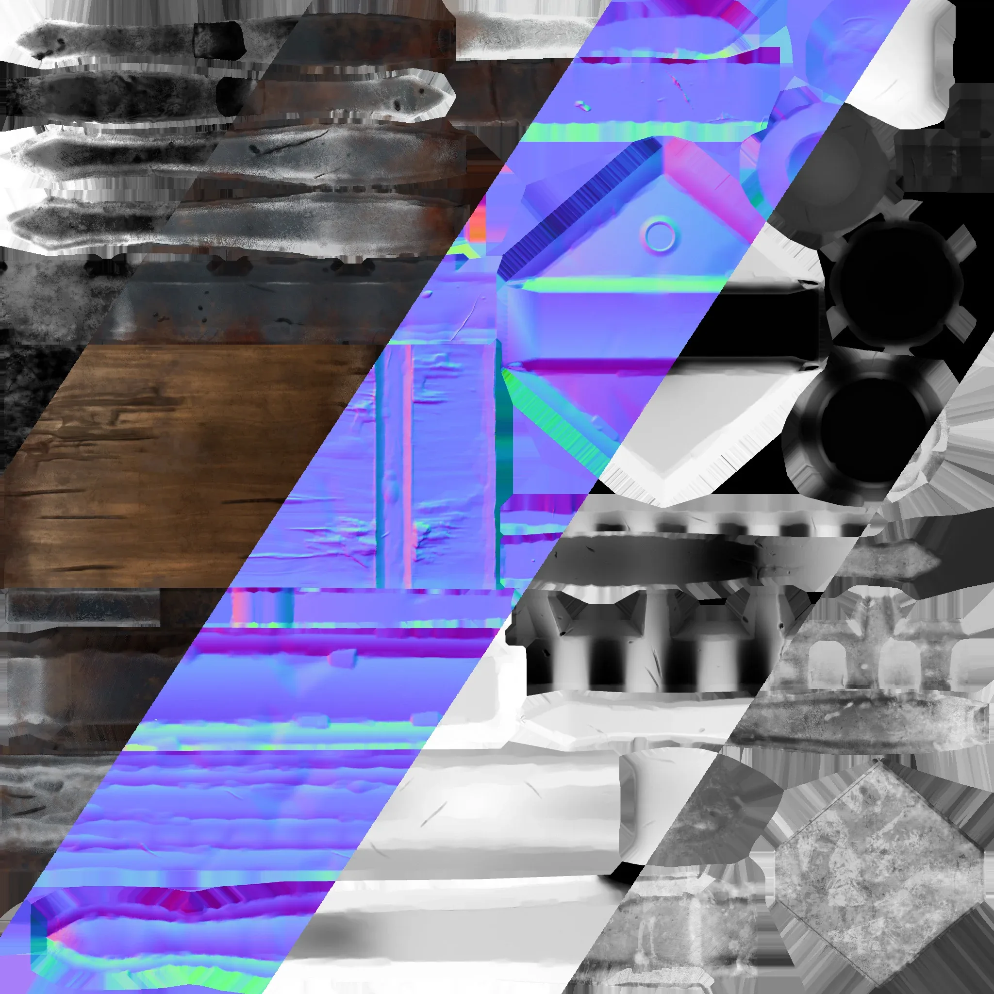 Stylized Castle Torch