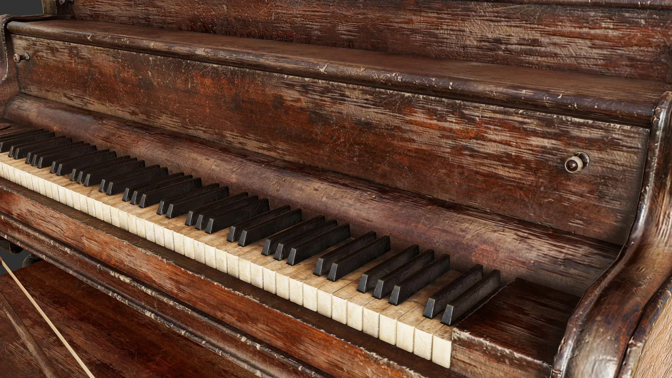 Old Wooden Piano - Violin Full Creation Process