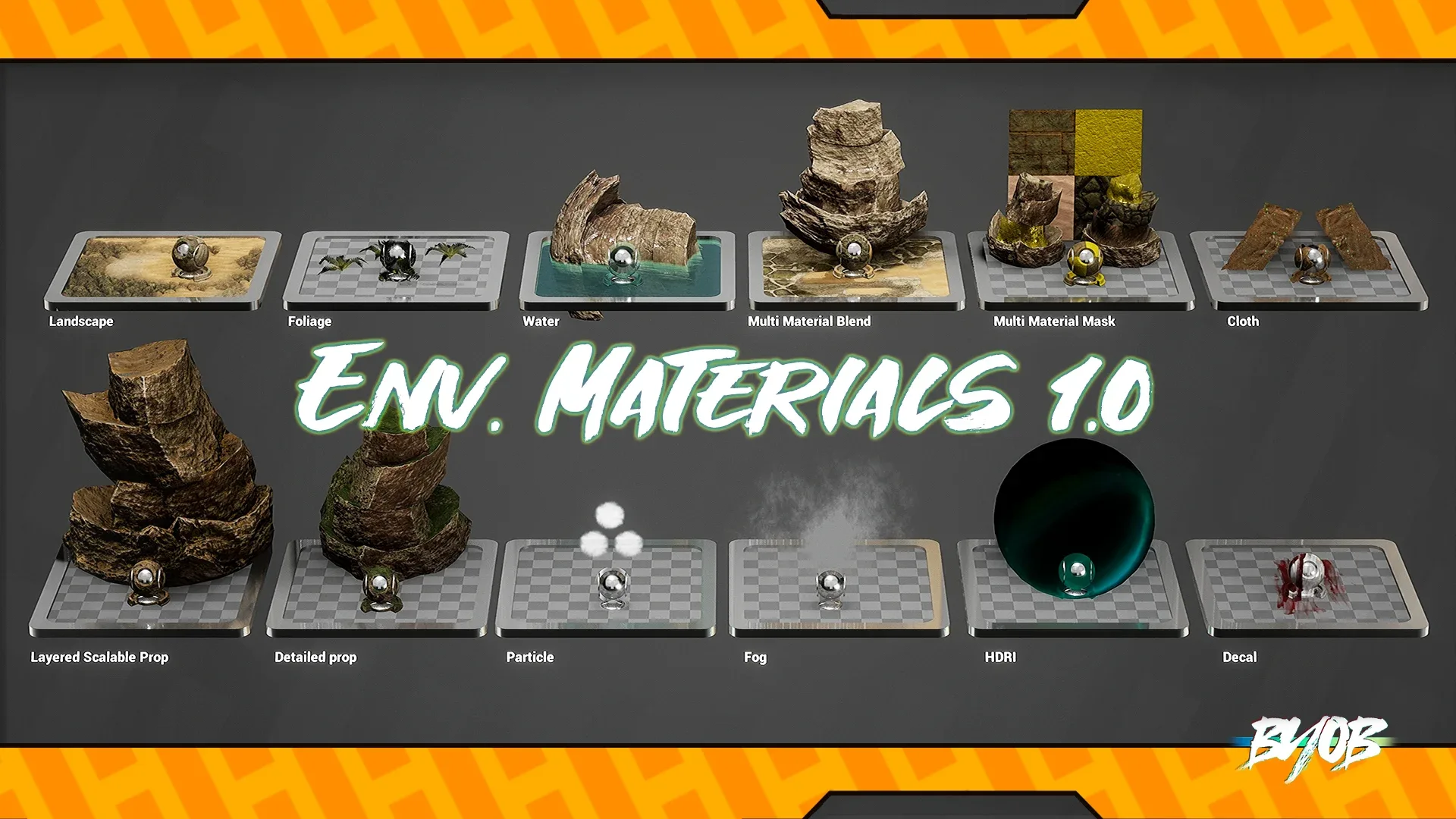 Environment Materials 1.0 - UE4