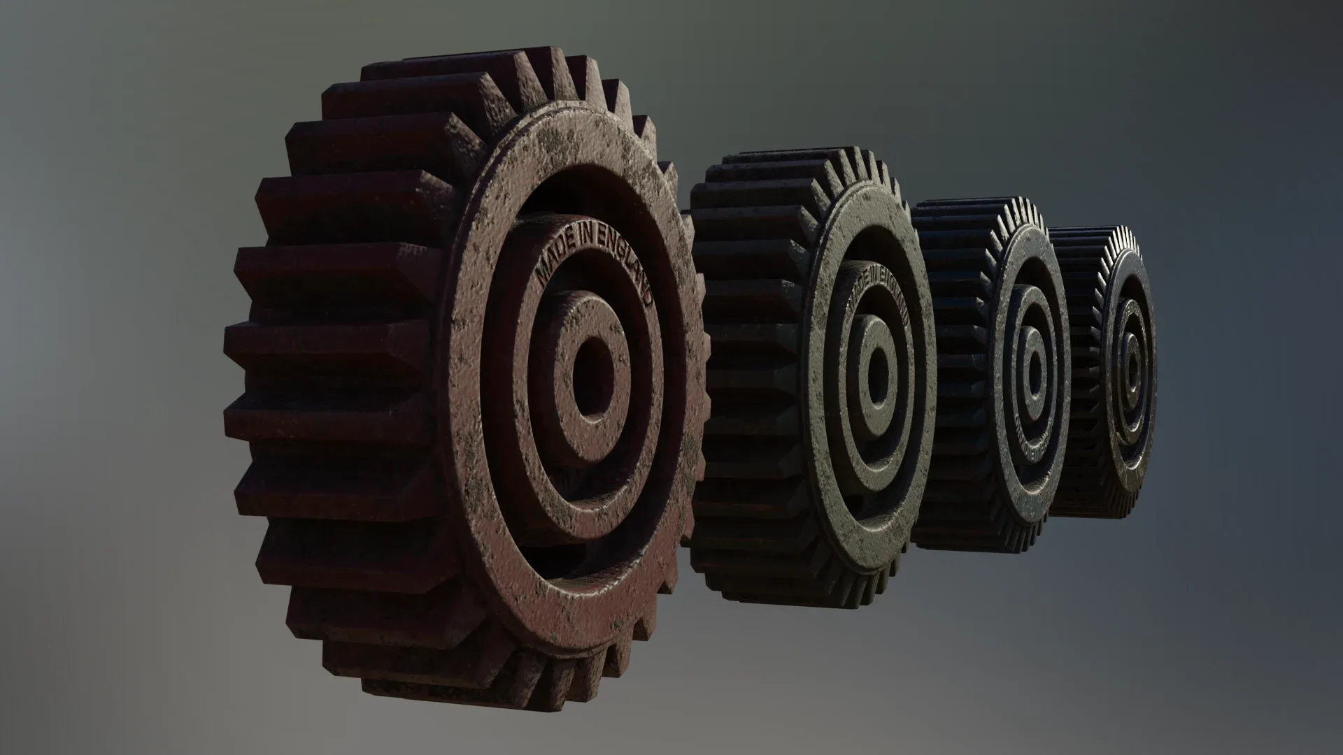 Industrial Gear Set 01