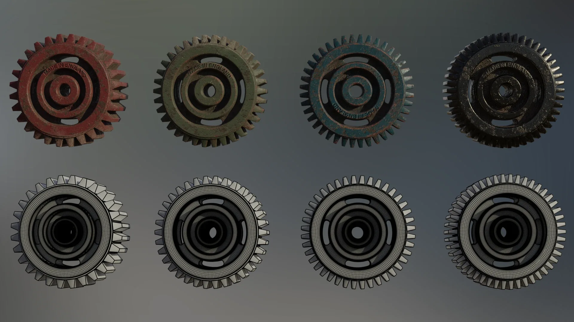 Industrial Gear Set 01