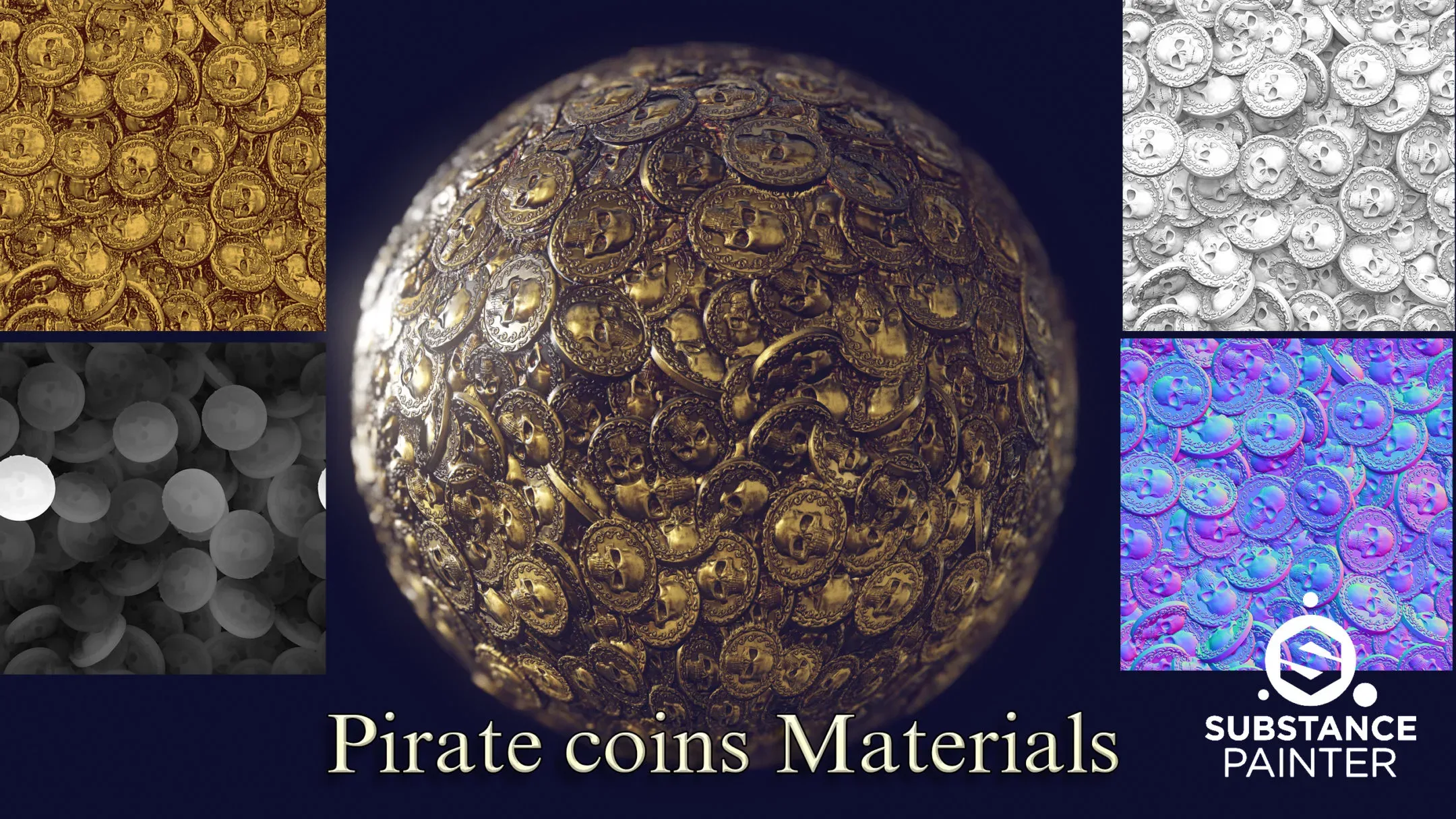 Pirate Coins Materials