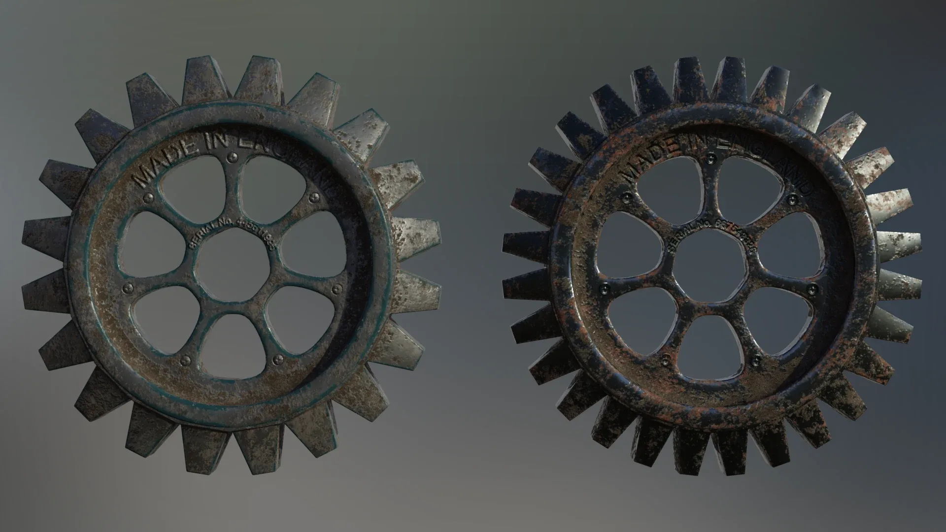 Industrial Gear Set 03