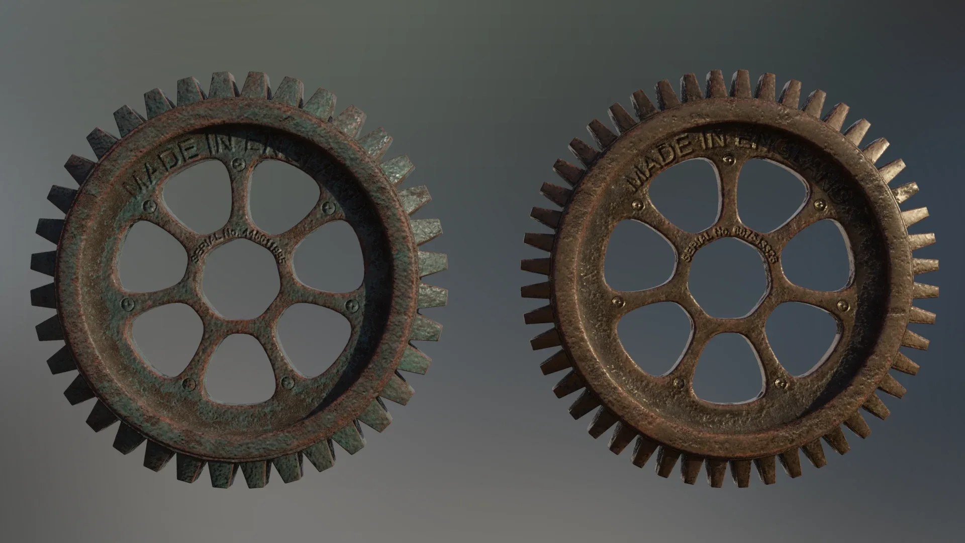 Industrial Gear Set 03