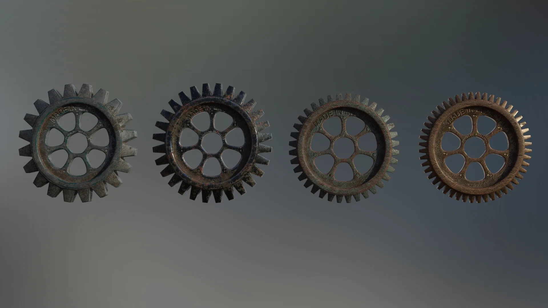 Industrial Gear Set 03