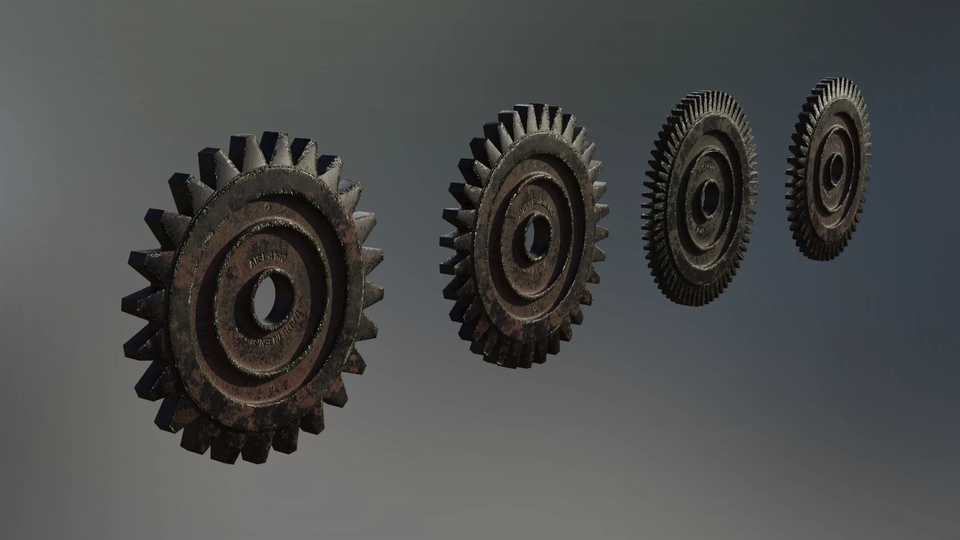 Industrial Gear Set 04