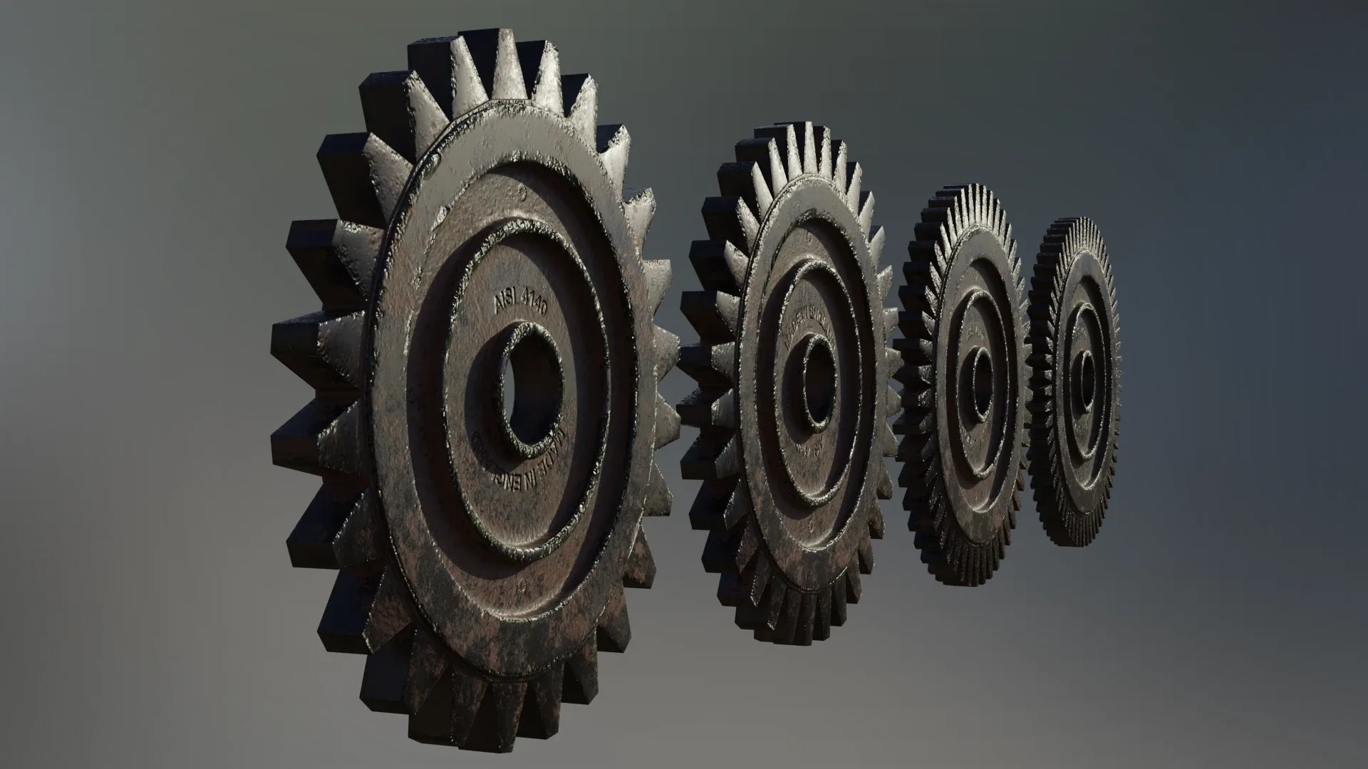 Industrial Gear Set 04