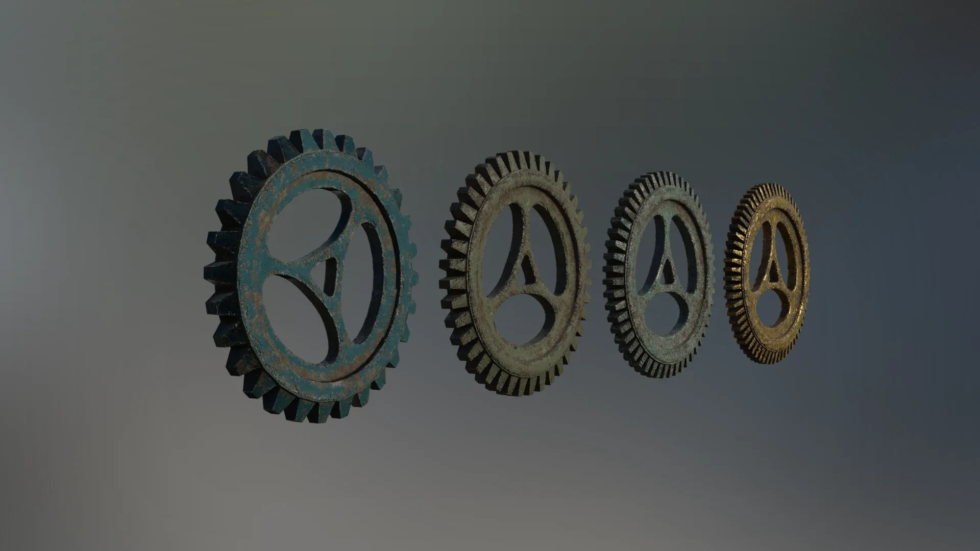 Industrial Gear Set 06