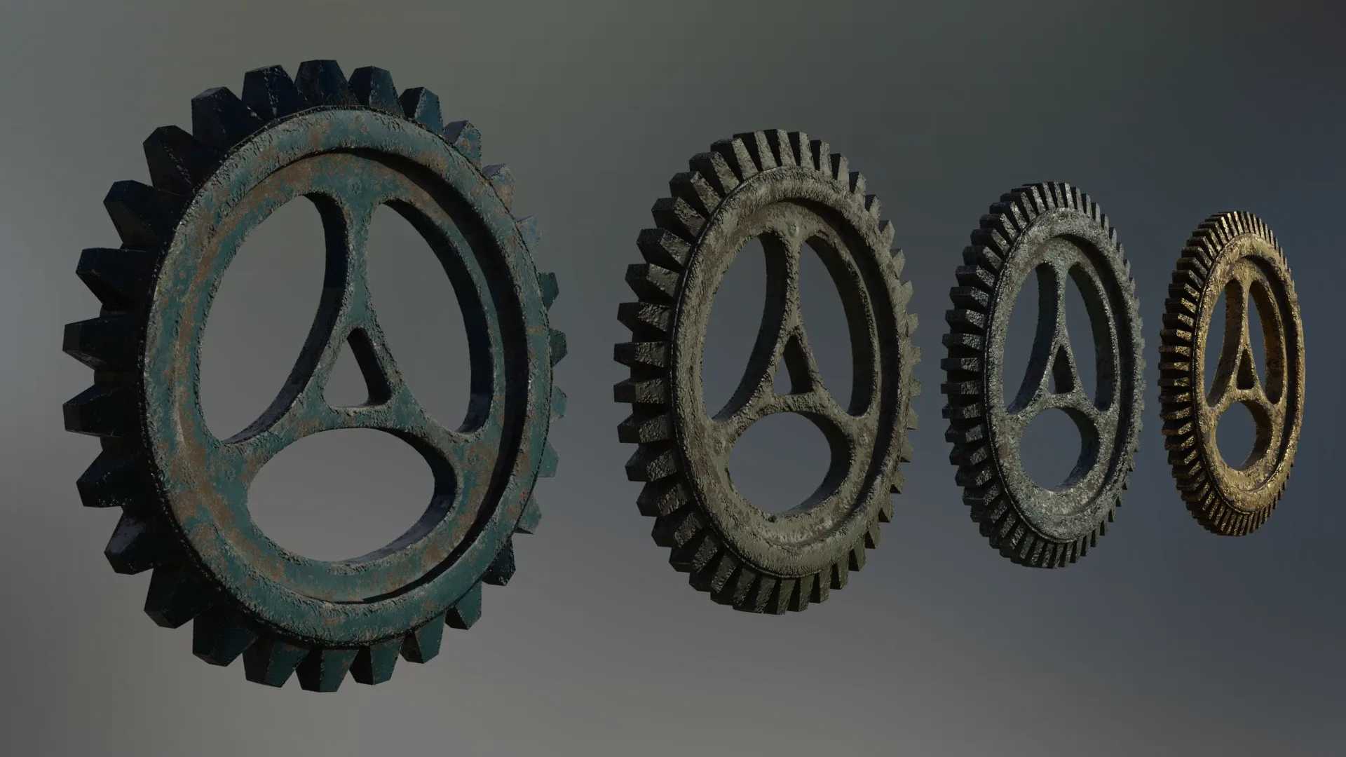 Industrial Gear Set 06