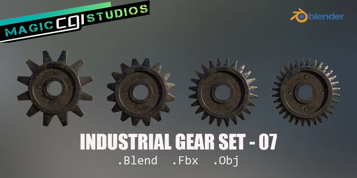 Industrial Gear Set 07