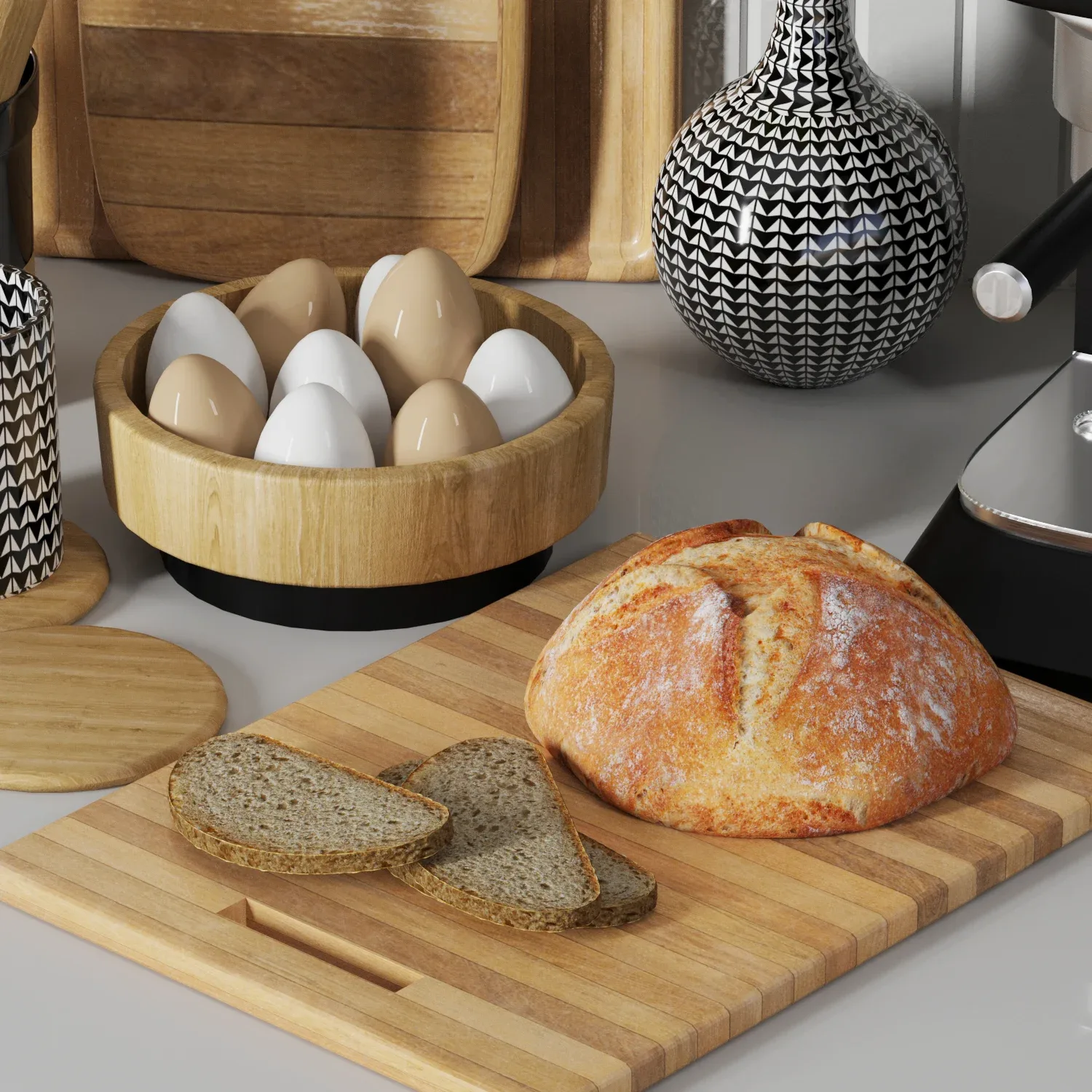 Kitchen Shelf Decorative 002