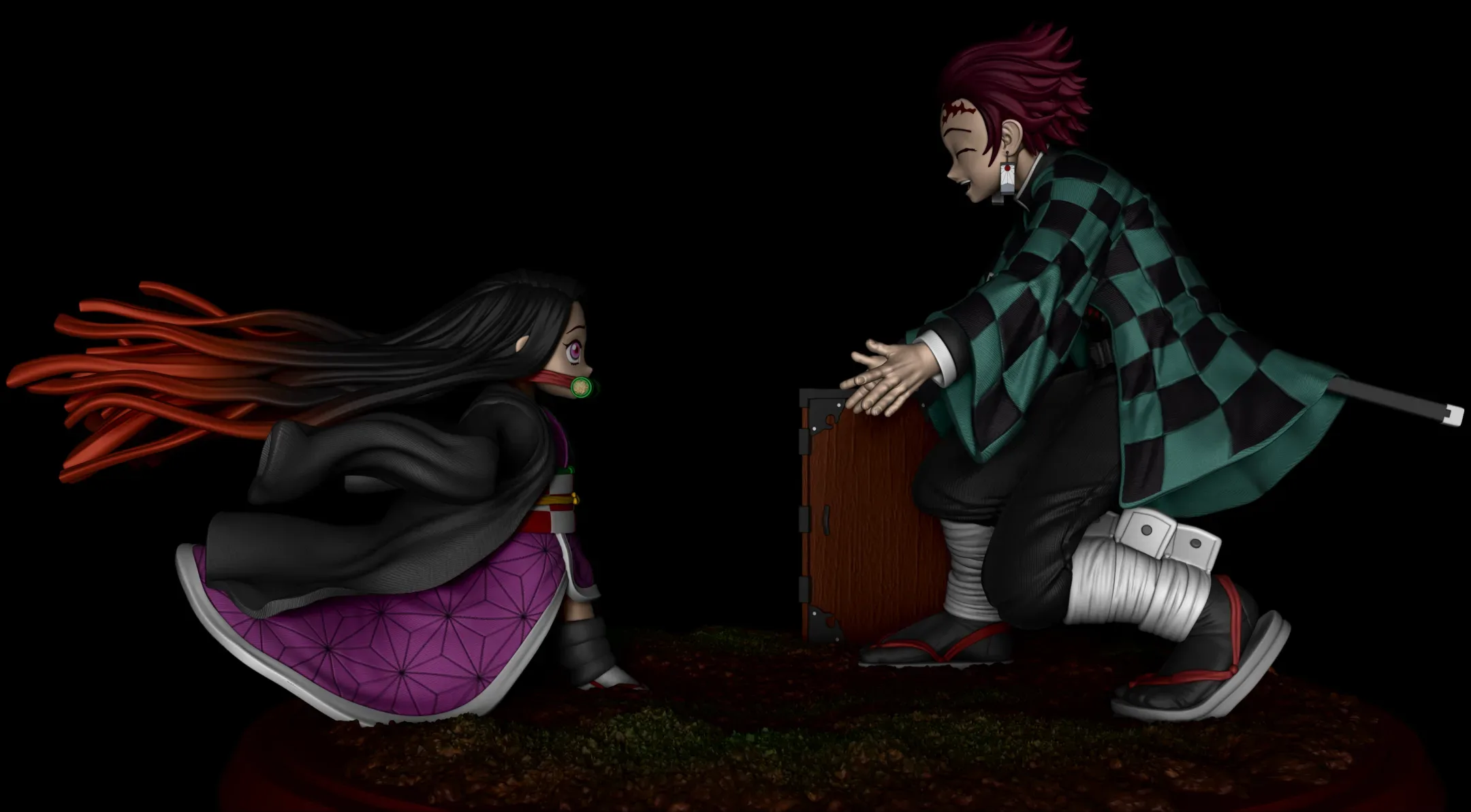 Tanjiro and Nesuko - Demon Slayer