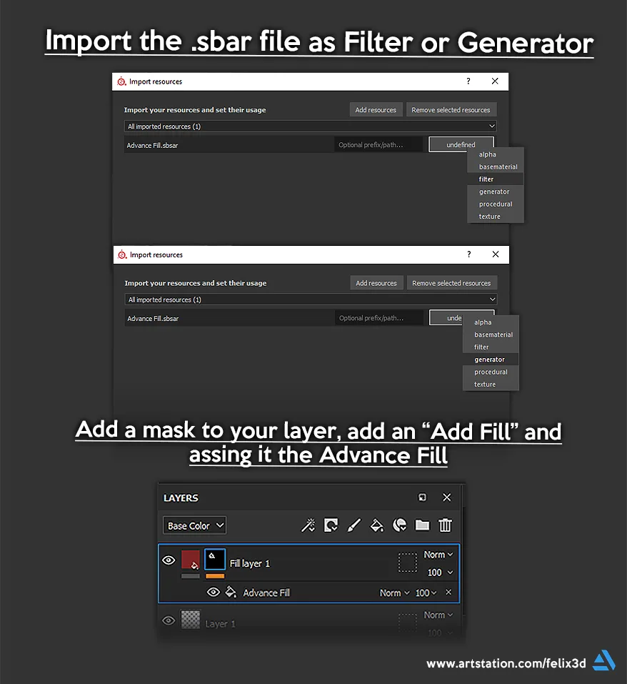 Advance Fill Layer