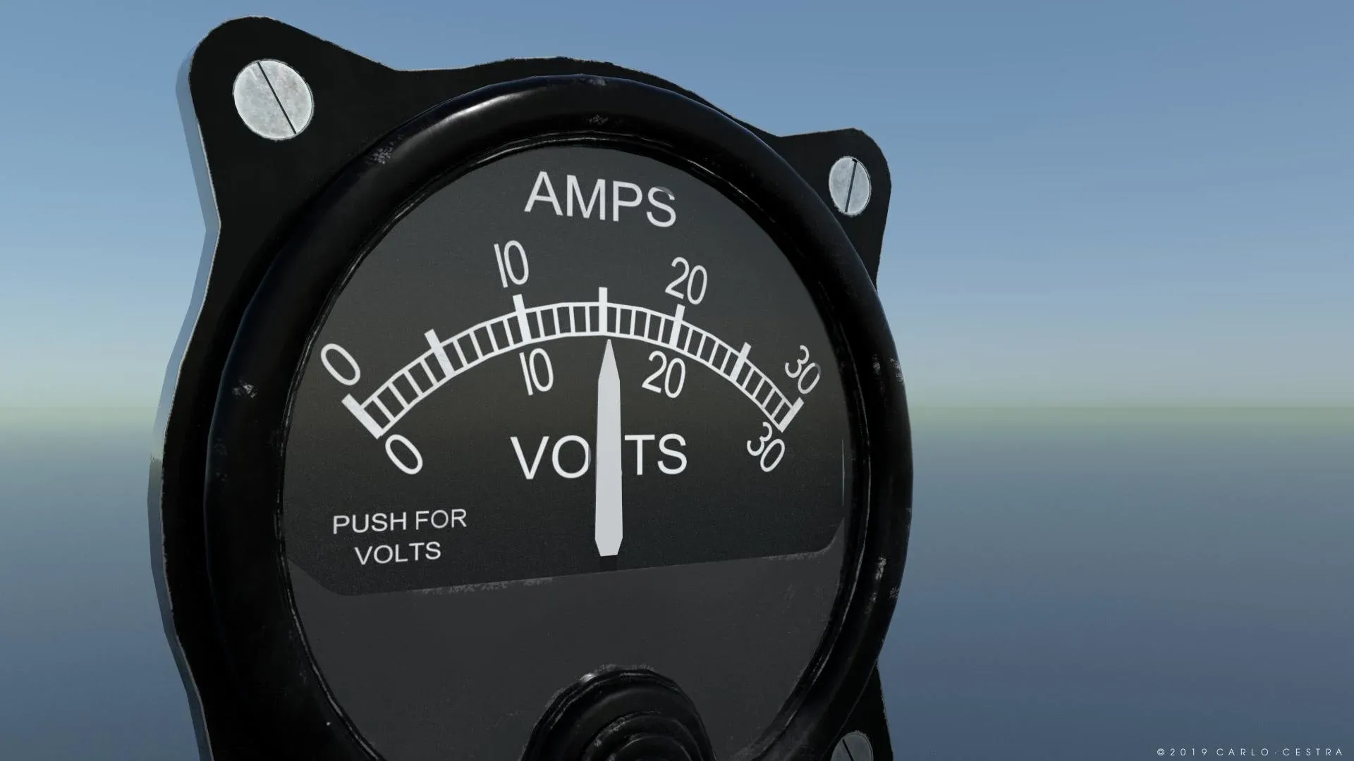 US VOLTS-AMPERES METER