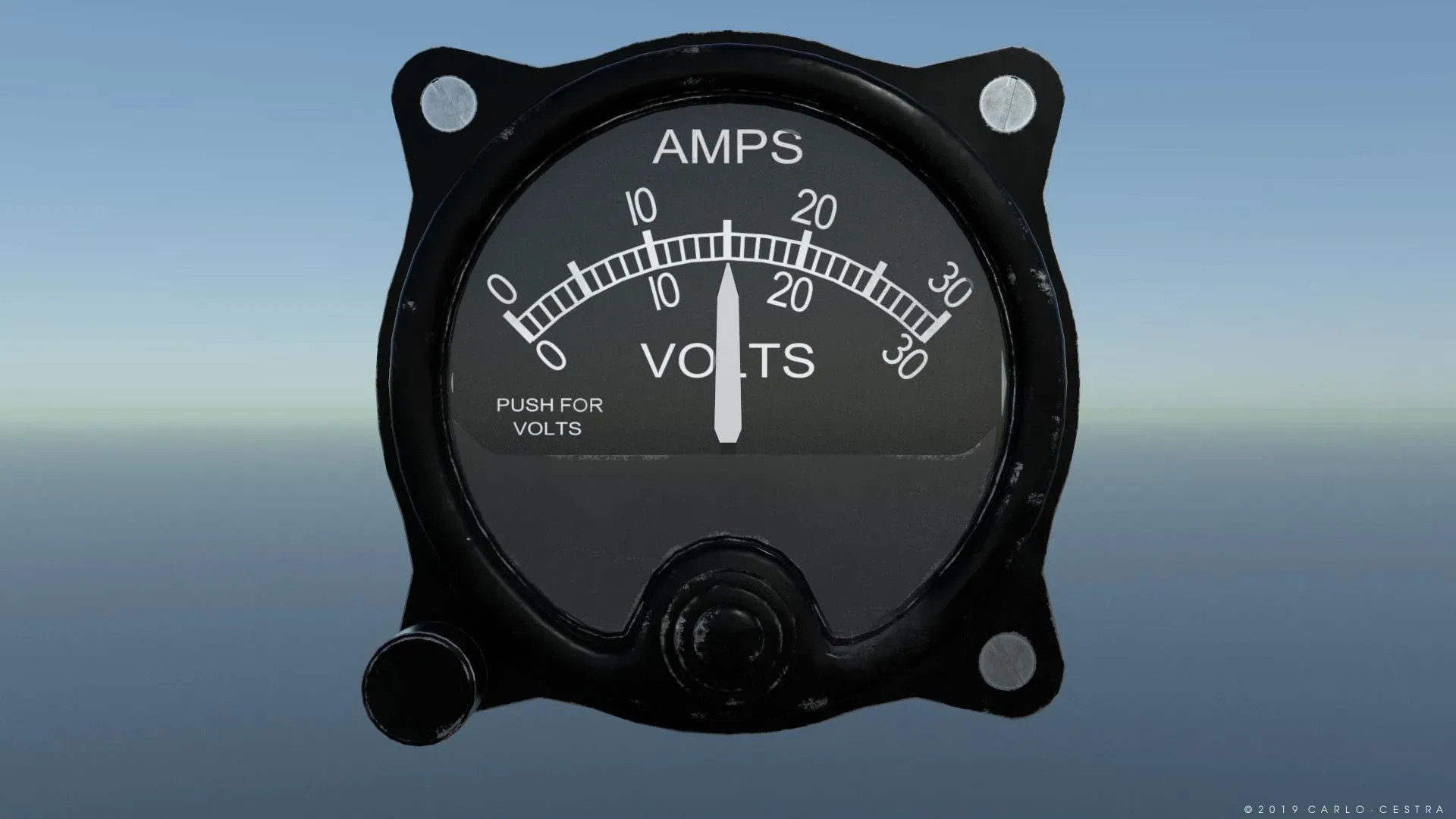 US VOLTS-AMPERES METER