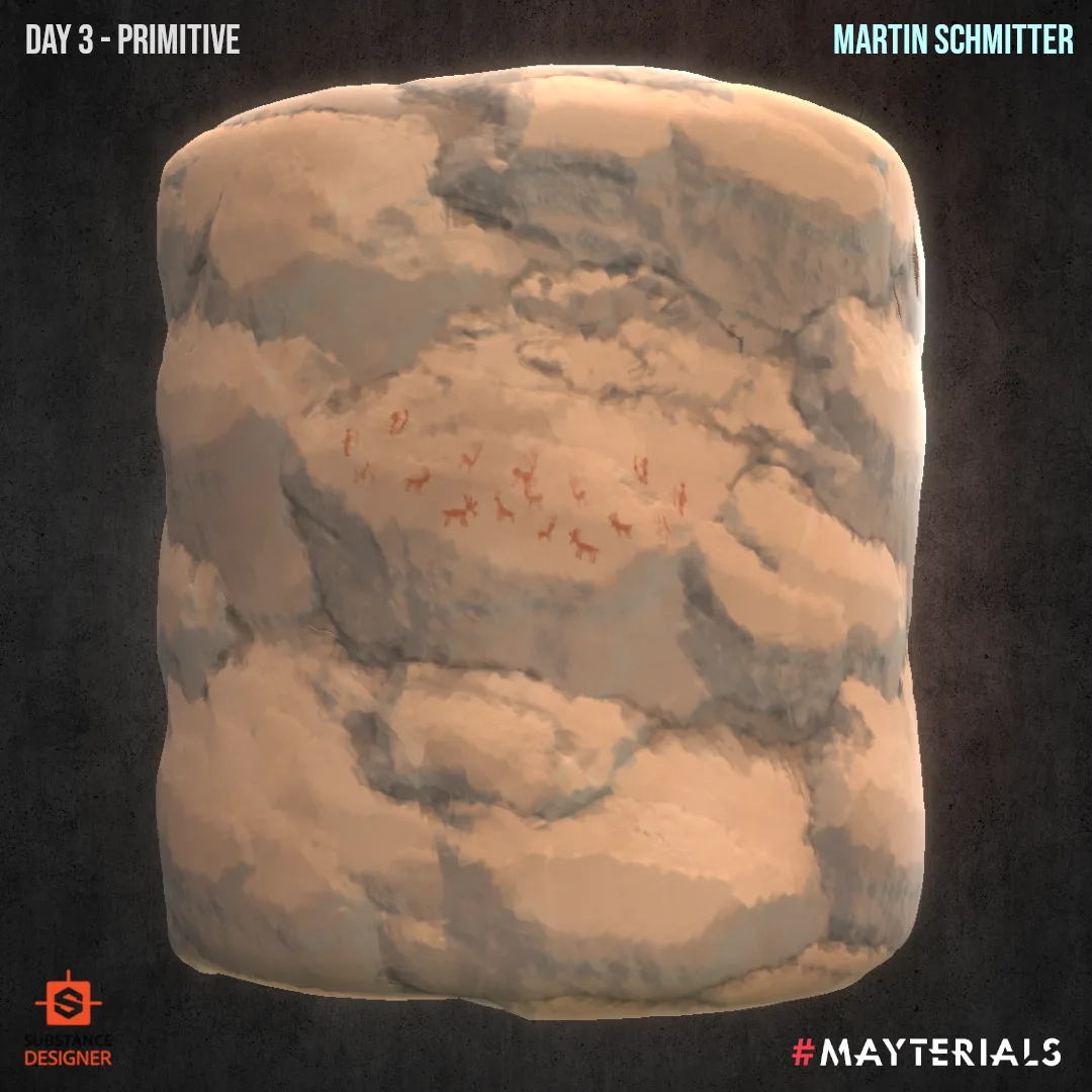 Substance Designer - 31 Stylized/Handpainted Materials Package (Mayterials 2021) - Personal/Studio License