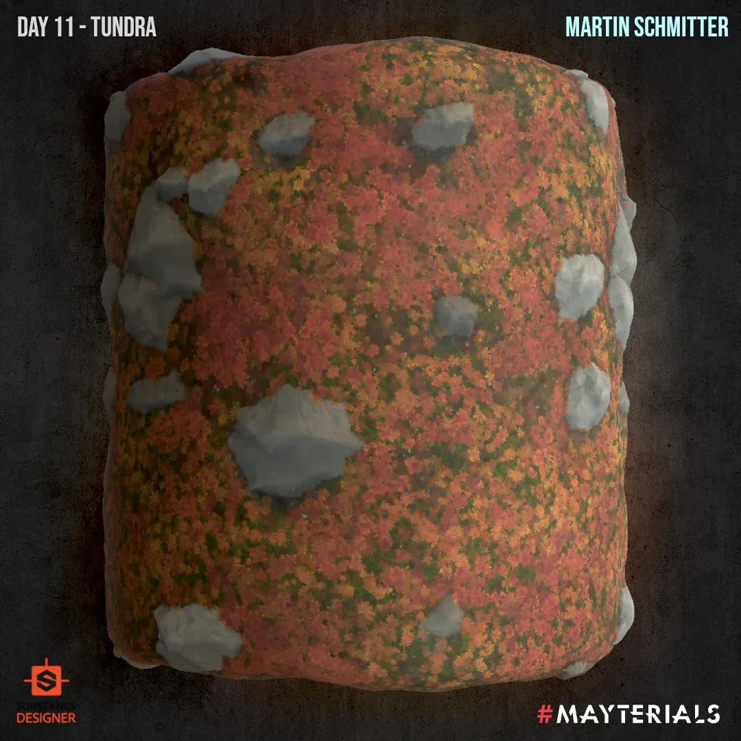 Substance Designer - 31 Stylized/Handpainted Materials Package (Mayterials 2021) - Personal/Studio License