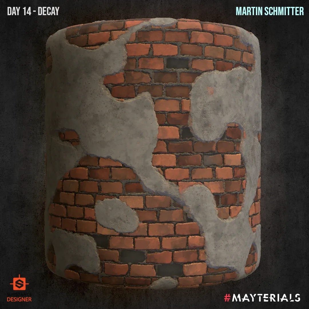 Substance Designer - 31 Stylized/Handpainted Materials Package (Mayterials 2021) - Personal/Studio License