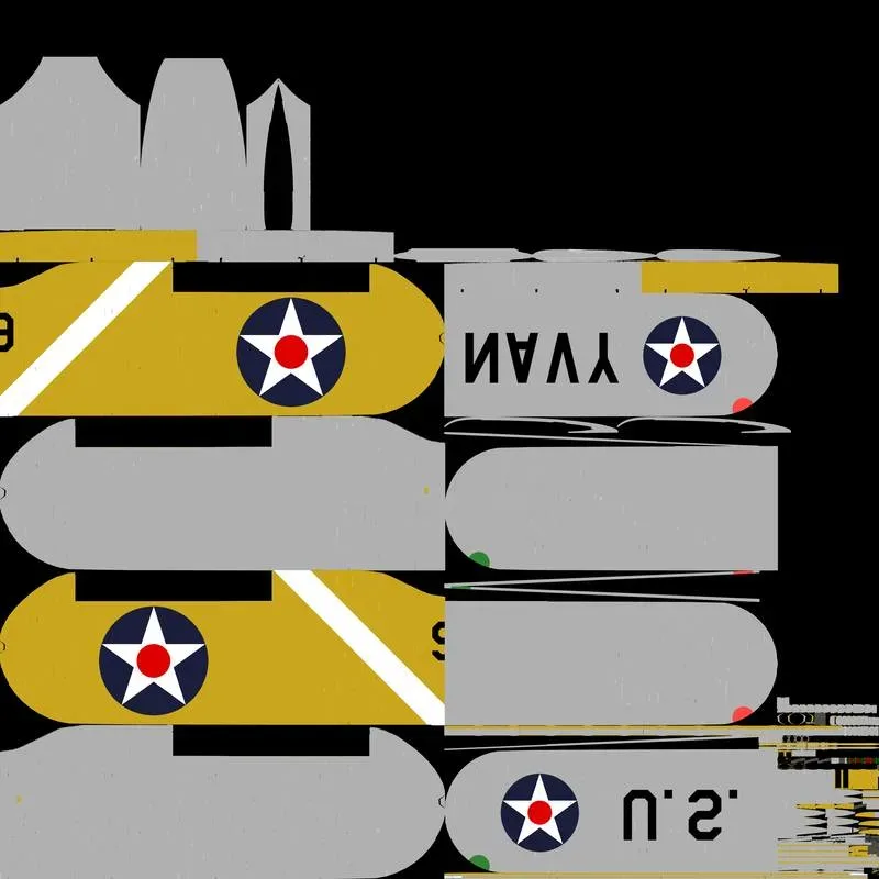 GRUMMAN F2F-1 USS Lexington CV-2 1936