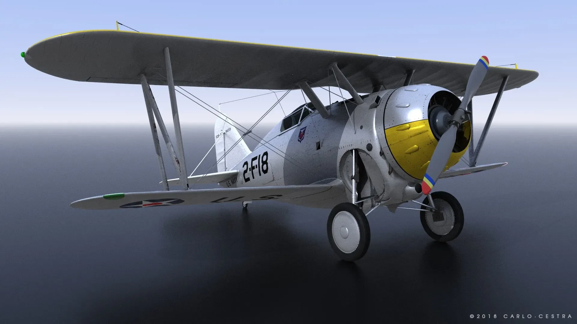 GRUMMAN F2F-1 with Texture Pack