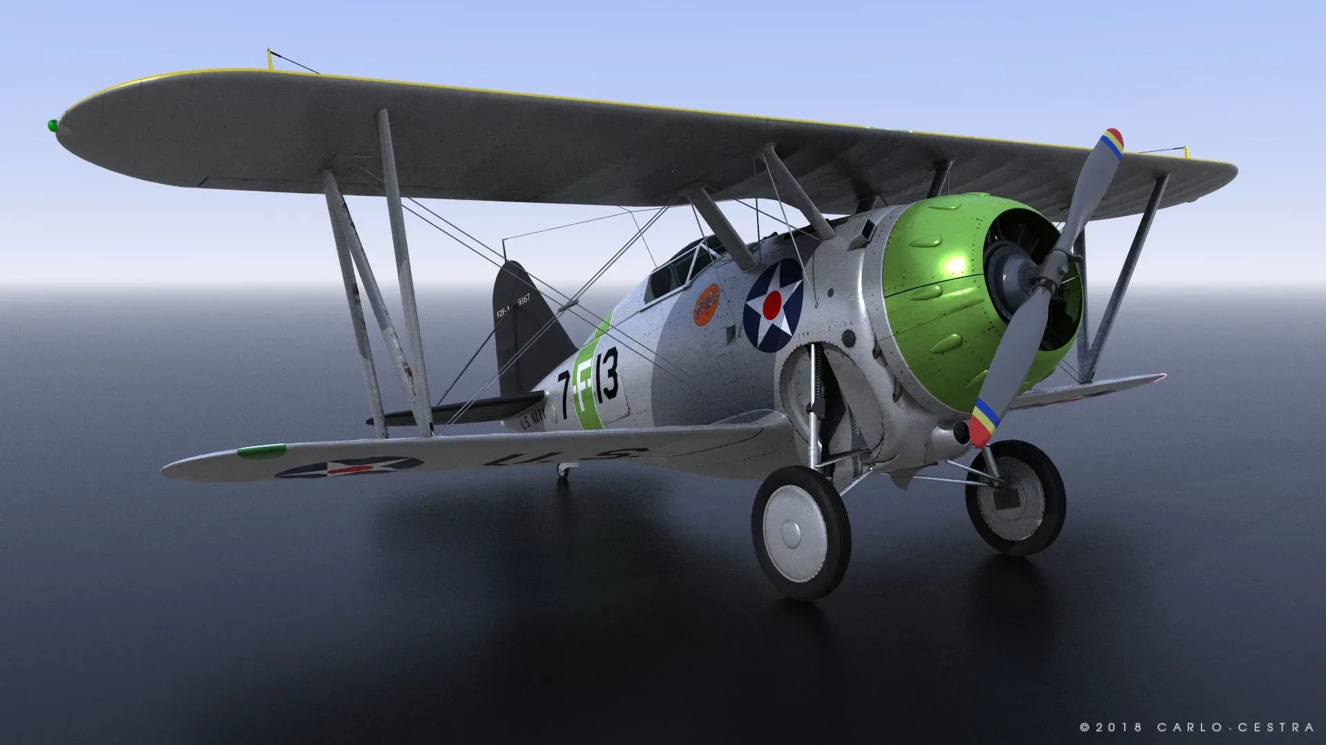 GRUMMAN F2F-1 with Texture Pack