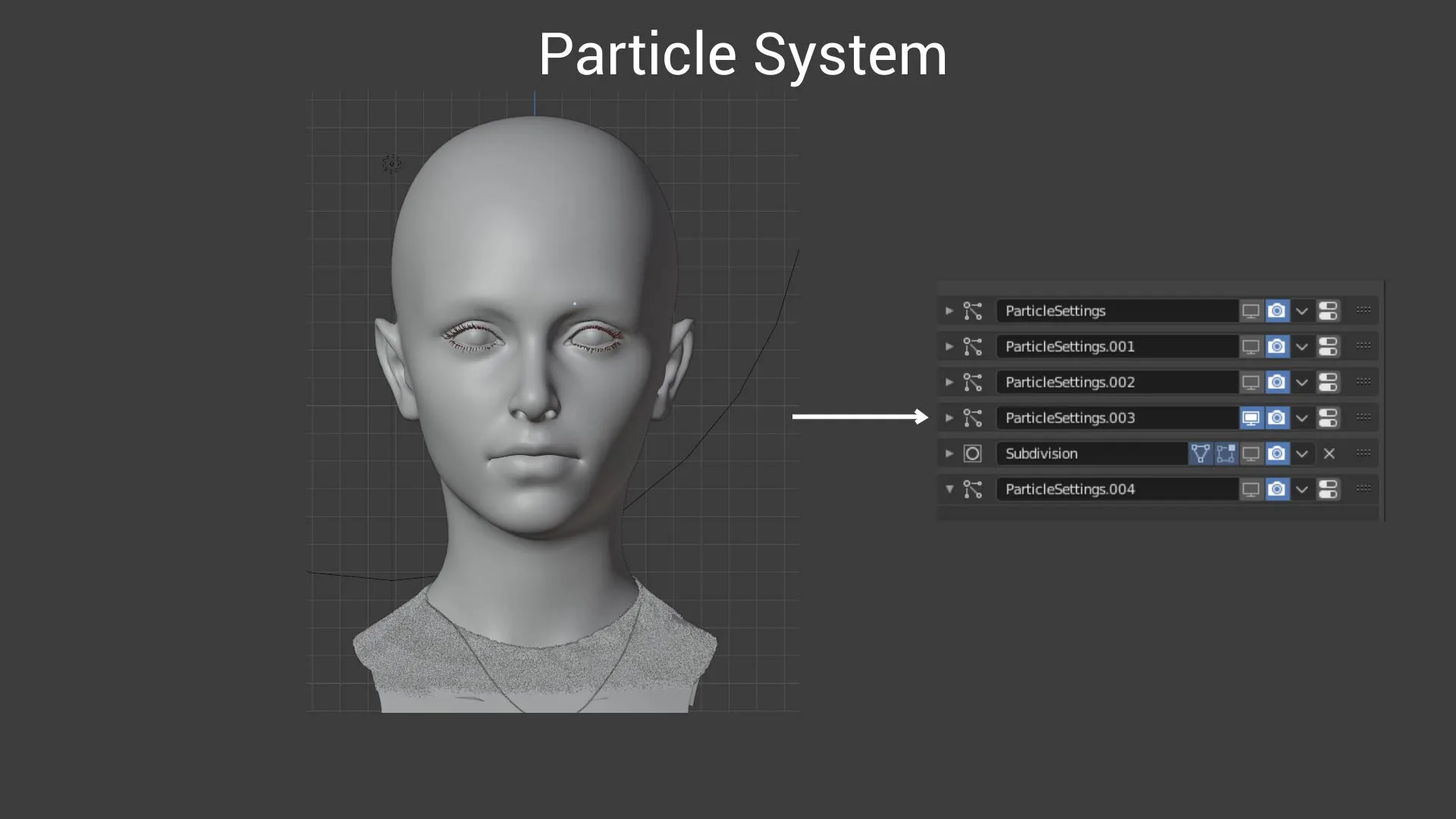 3D Realistic Female Head - Blender 2.9 | Head | Eyes | Hair