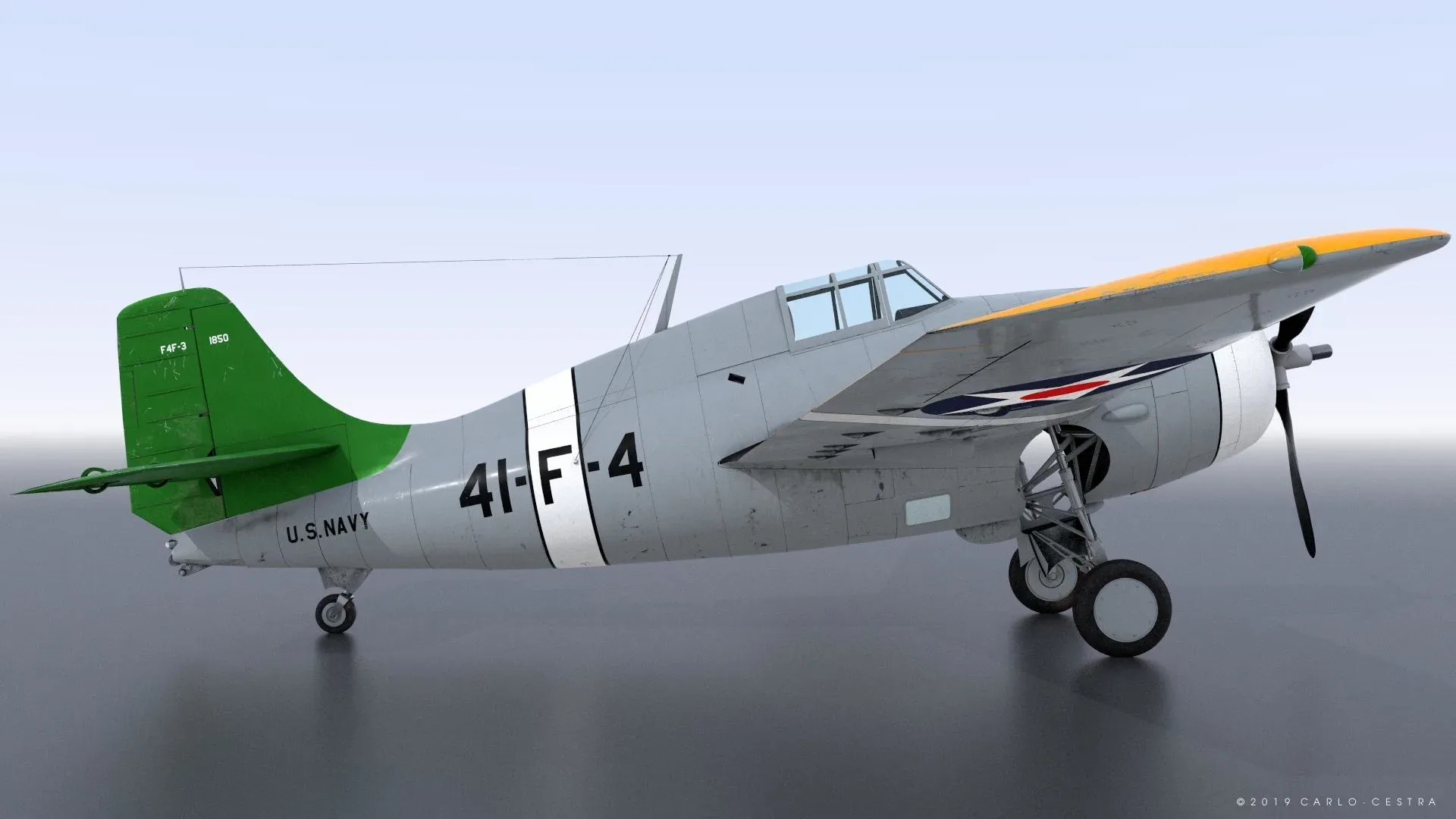 GRUMMAN F4F-3 WILDCAT 41F4