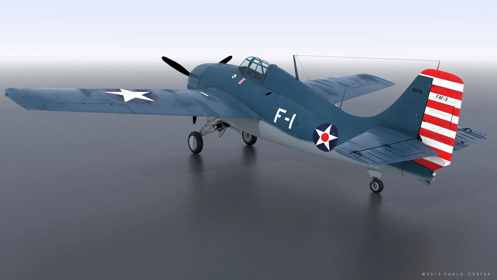 GRUMMAN F4F-3 WILDCAT F1 - Felix