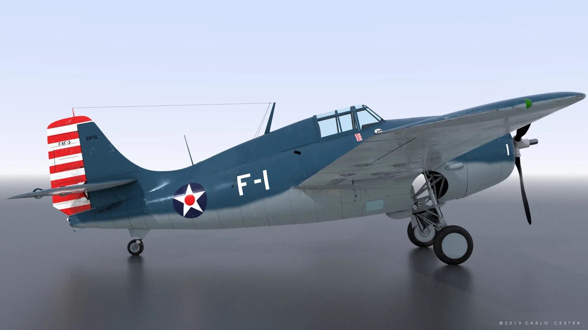 GRUMMAN F4F-3 WILDCAT F1 - Felix