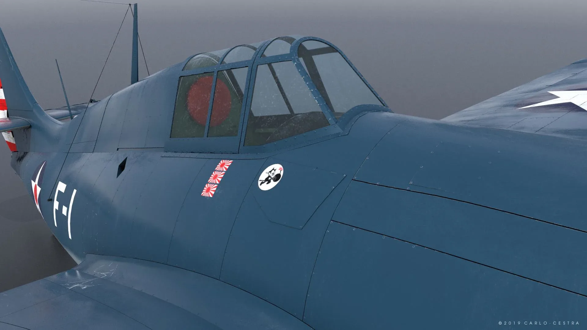 GRUMMAN F4F-3 WILDCAT F1 - Felix