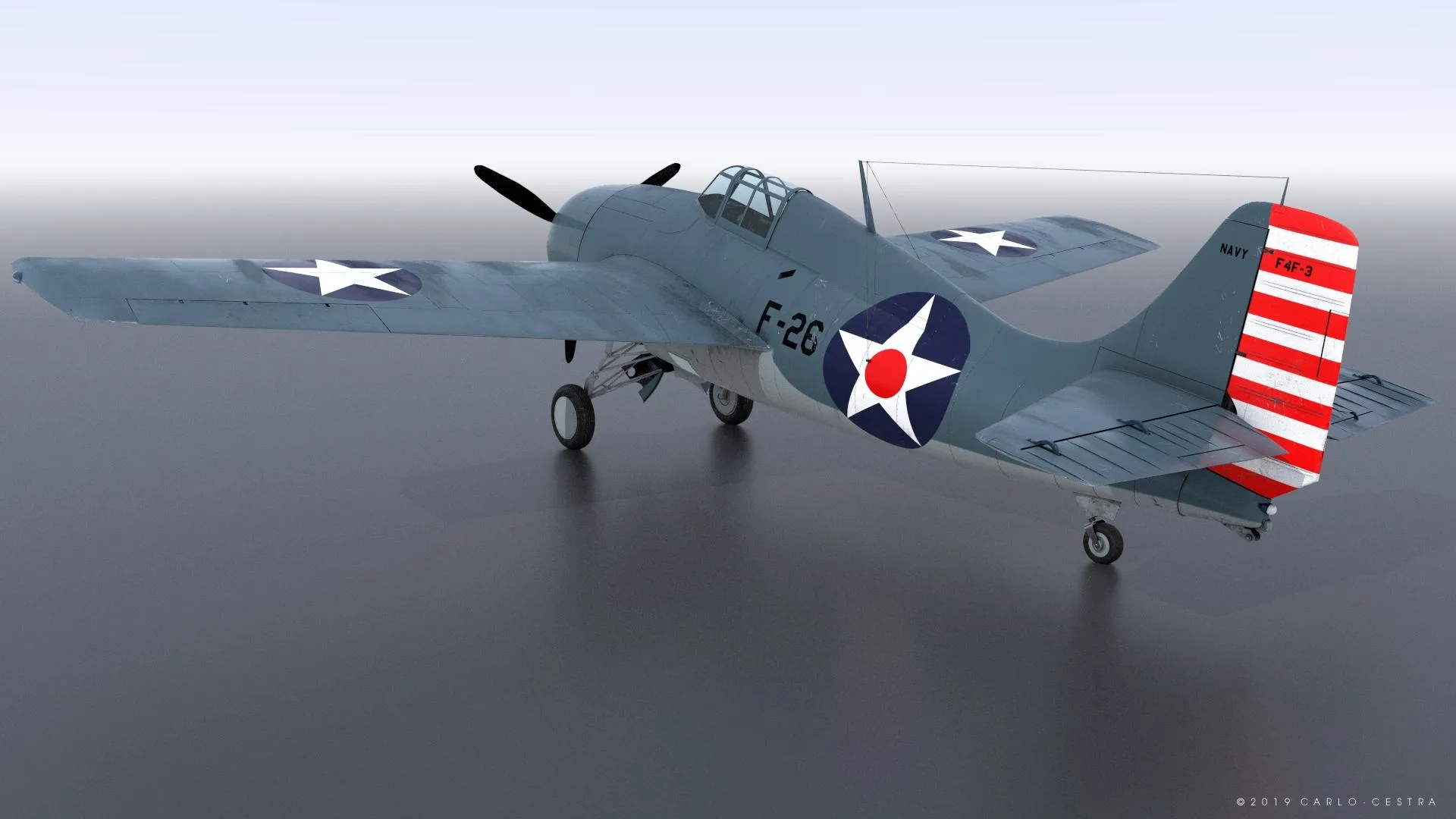 GRUMMAN F4F-3 WILDCAT F26