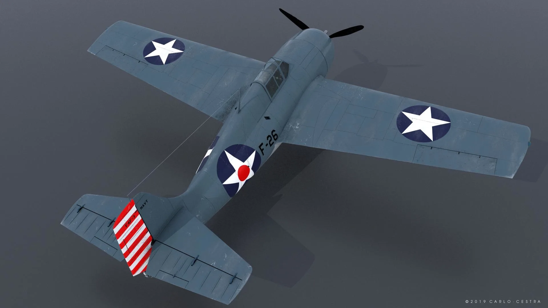 GRUMMAN F4F-3 WILDCAT F26