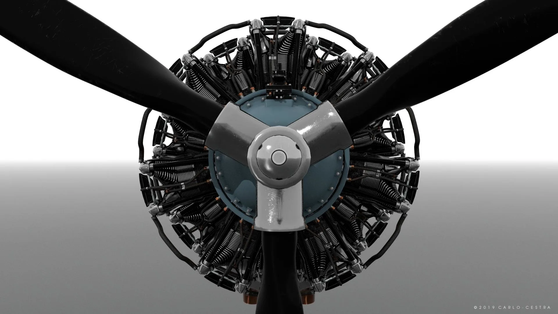 R-1830 Twin Wasp Aircraft Engine