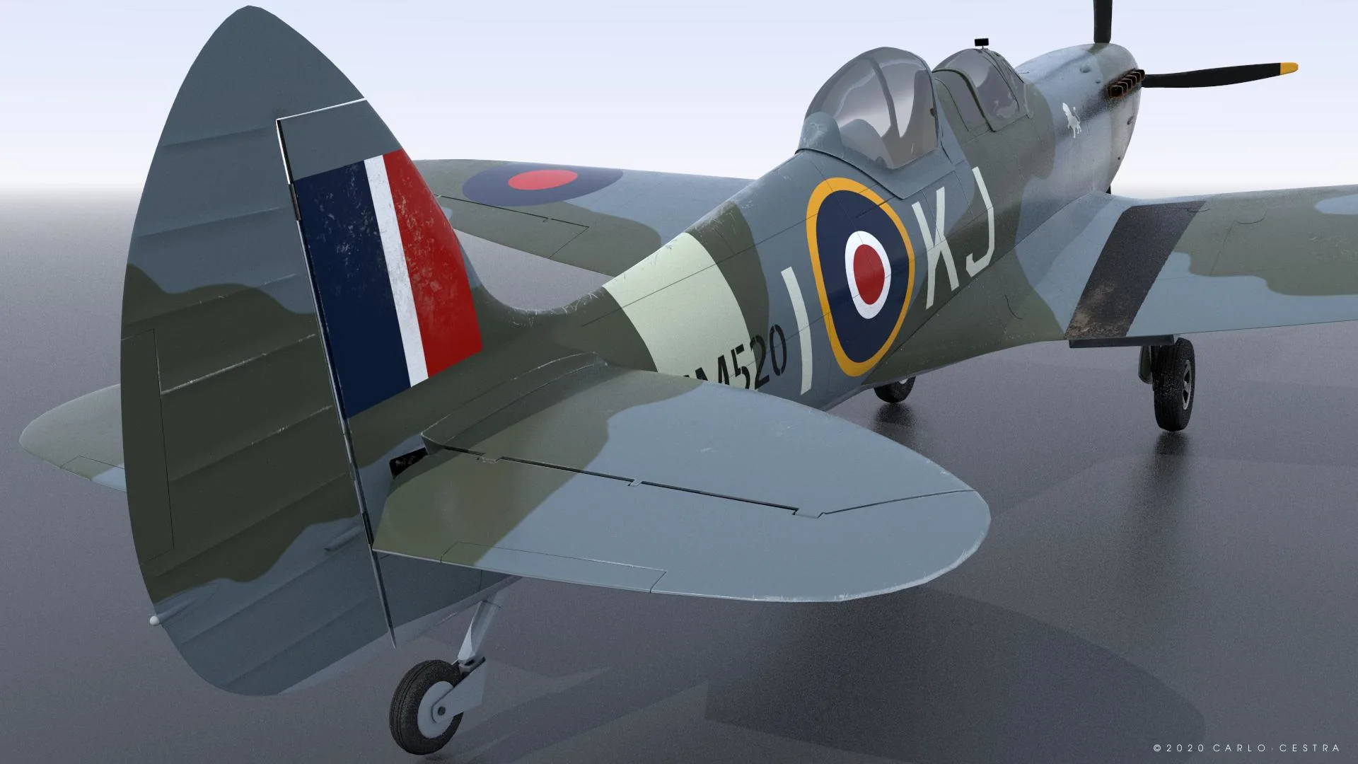 SUPERMARINE SPITFIRE TR MK9