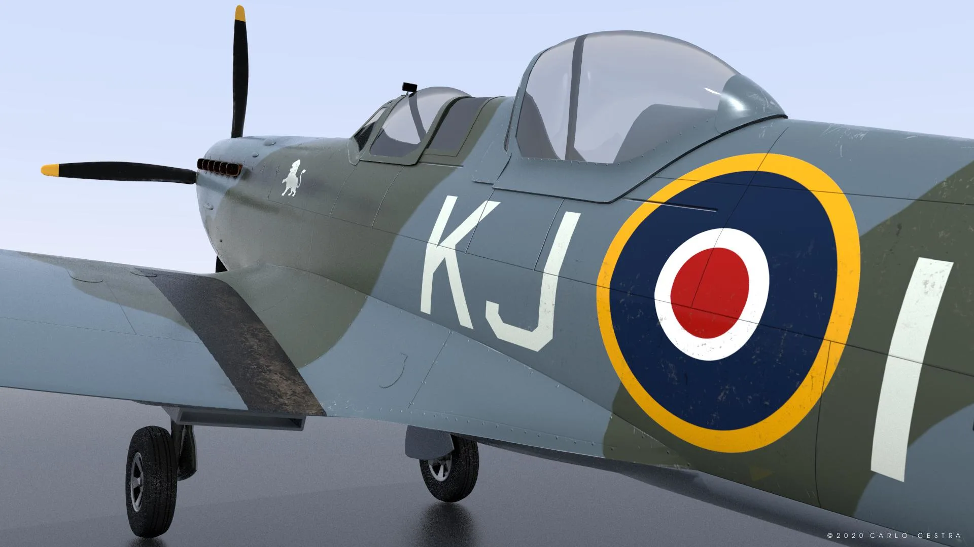 SUPERMARINE SPITFIRE TR MK9