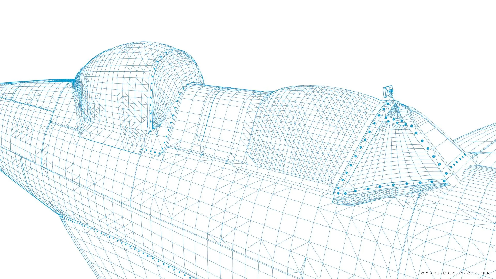 SUPERMARINE SPITFIRE TR MK9 Mesh