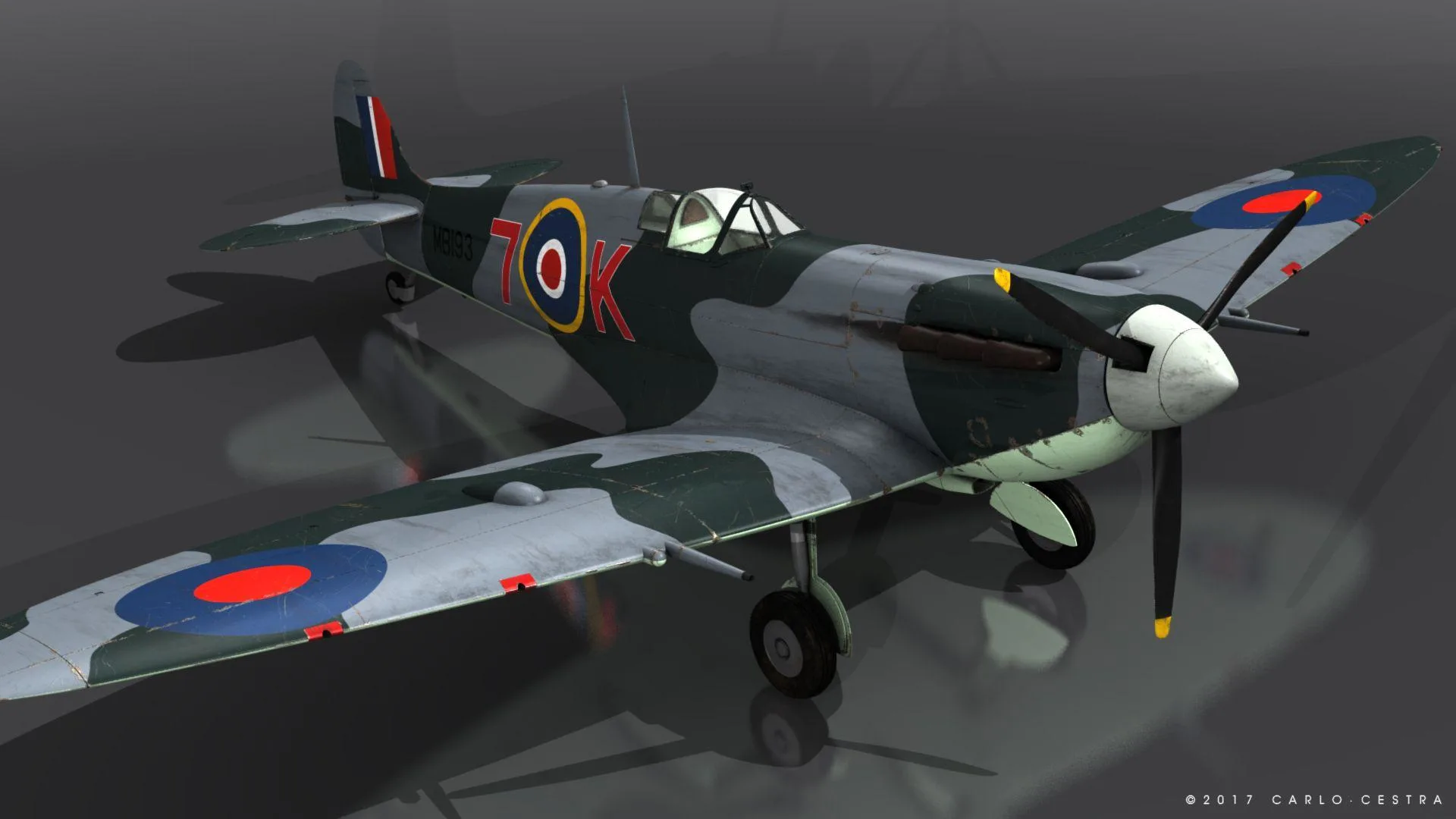 SUPERMARINE SEAFIRE MK IIC 880th Squadron