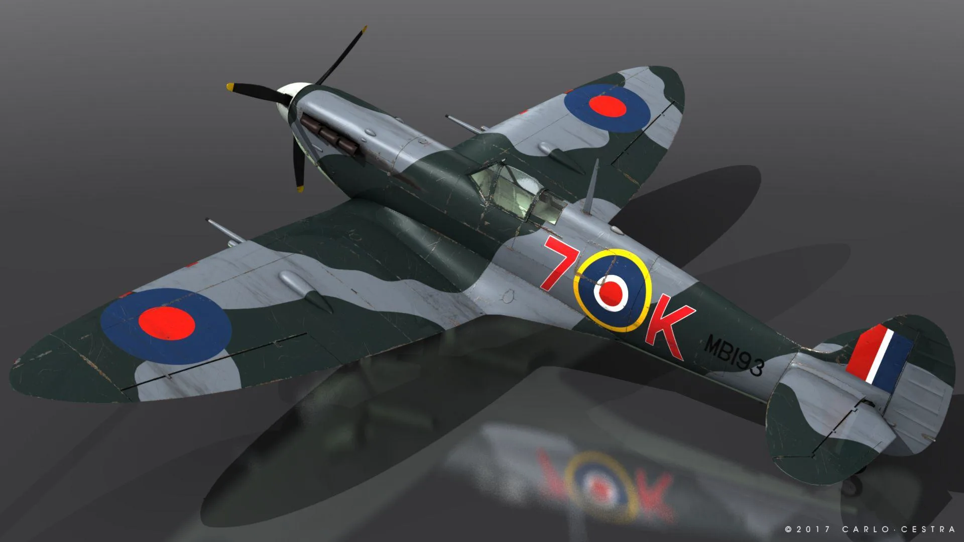 SUPERMARINE SEAFIRE MK IIC 880th Squadron