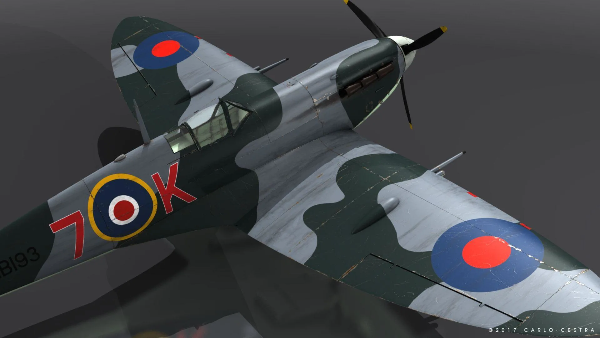 SUPERMARINE SEAFIRE MK IIC 880th Squadron